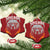 Bears Mascot Christmas Ornament Vintage Retro Chicago - Wonder Print Shop