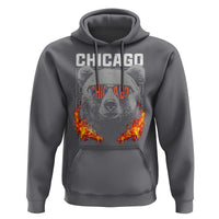 Bears Mascot Hoodie Vintage Retro Chicago - Wonder Print Shop