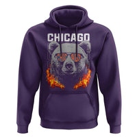 Bears Mascot Hoodie Vintage Retro Chicago - Wonder Print Shop