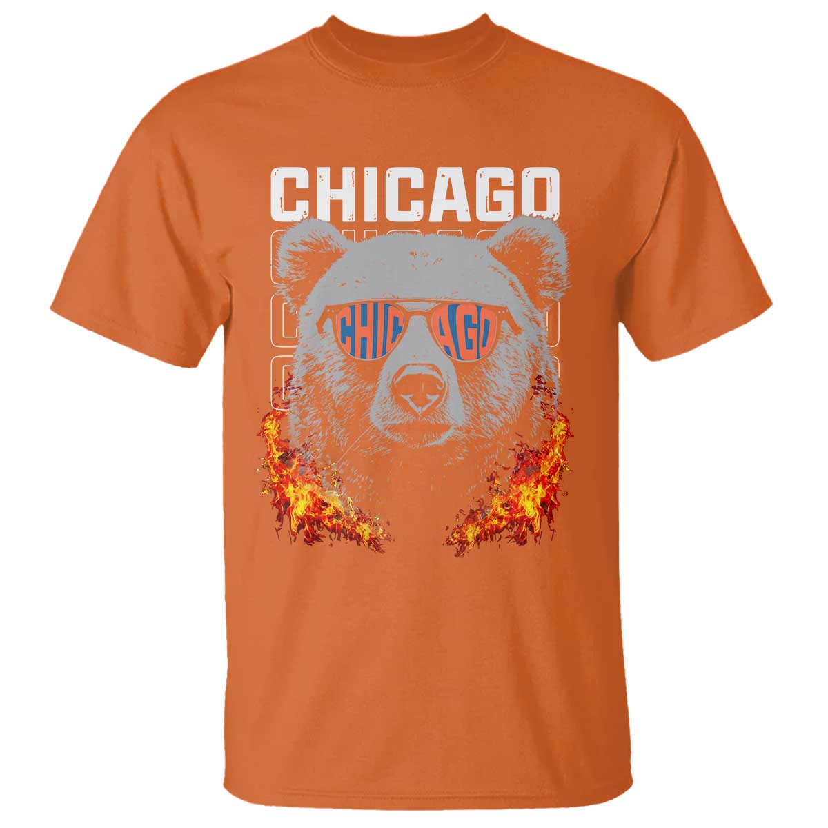 Bears Mascot T Shirt Vintage Retro Chicago - Wonder Print Shop