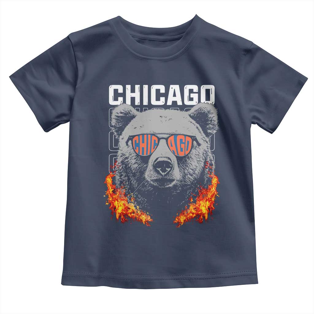 Bears Mascot Toddler T Shirt Vintage Retro Chicago - Wonder Print Shop
