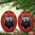 Vintage Chicago Christmas Ornament Retro Graphic Wild Bear Streetwear Bootleg - Wonder Print Shop