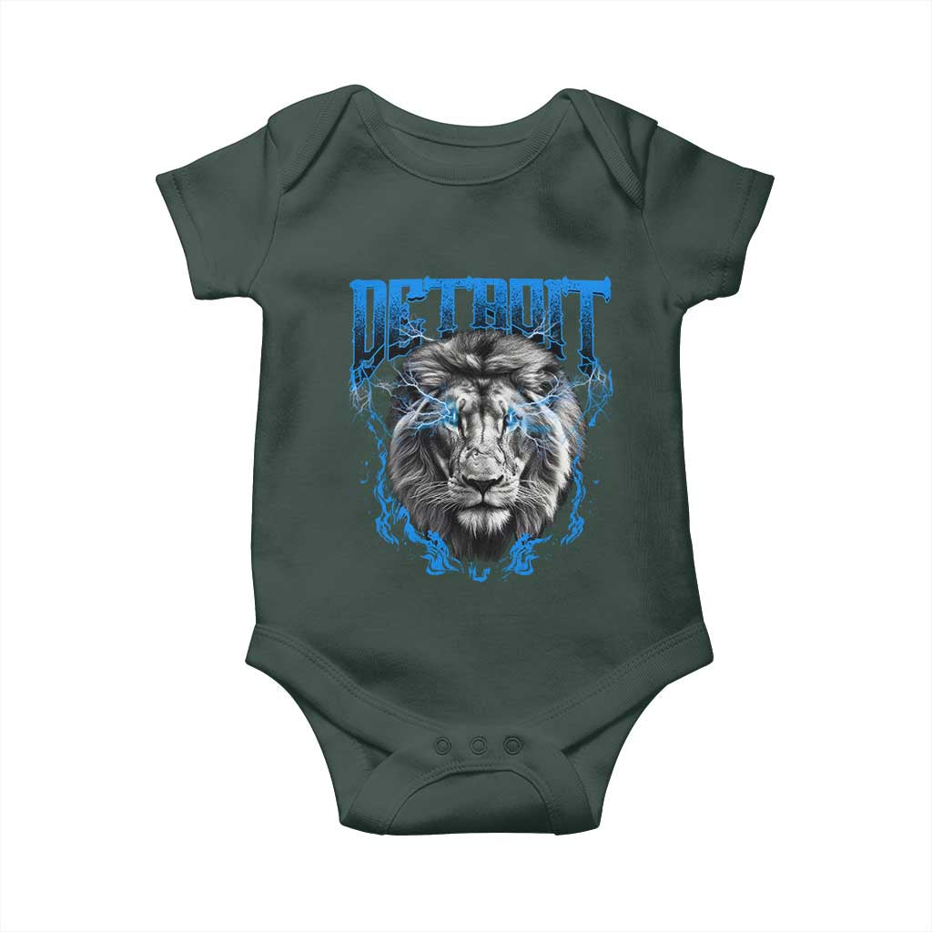Lion Lovers Baby Onesie Detroit Fan Apparel