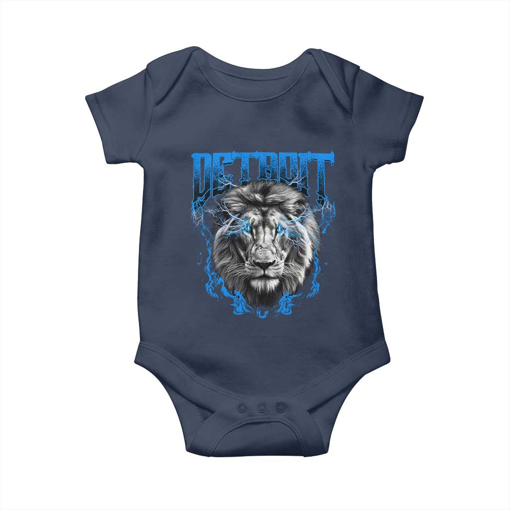 Lion Lovers Baby Onesie Detroit Fan Apparel