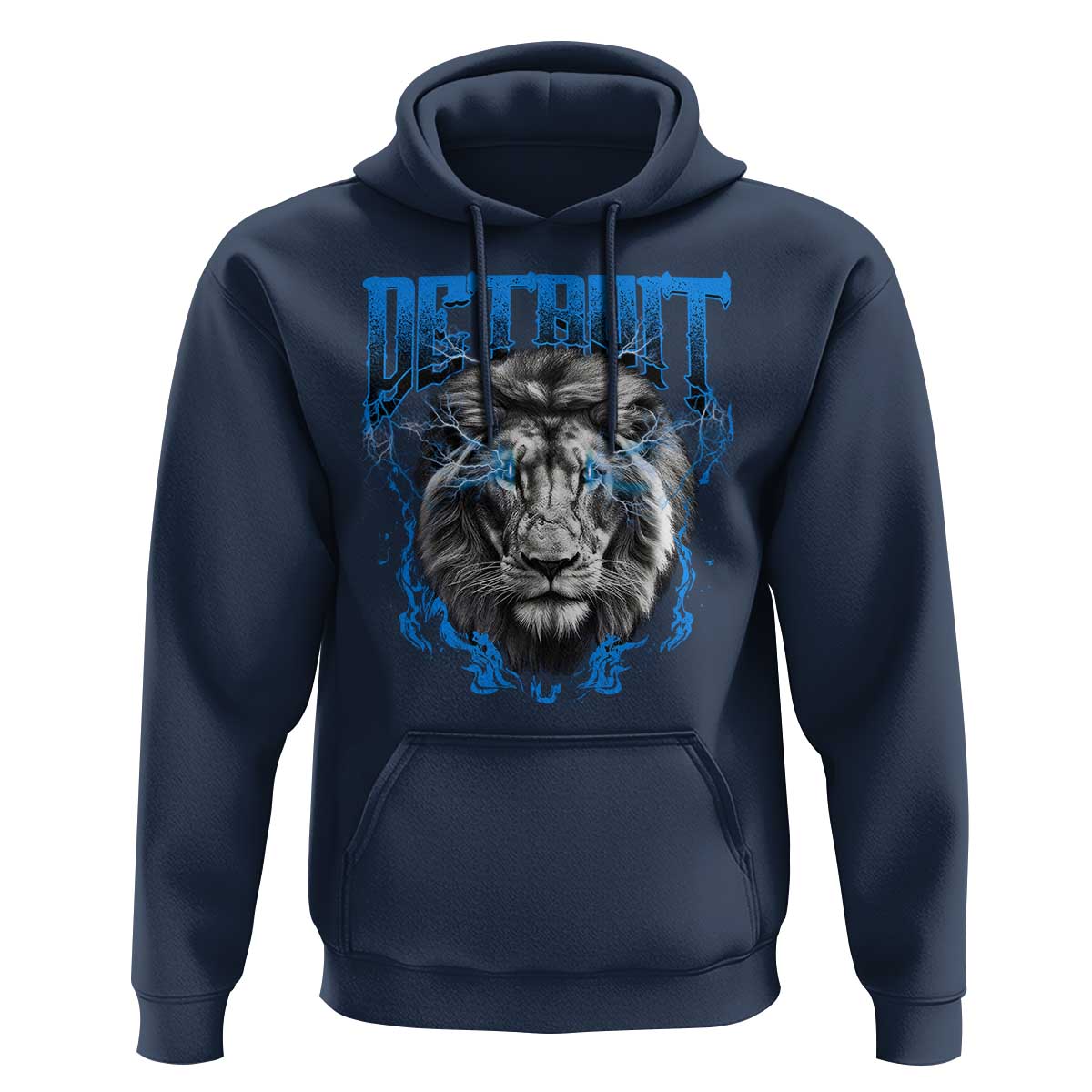 Lion Lovers Hoodie Detroit Fan Apparel