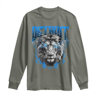 Lion Lovers Long Sleeve Shirt Detroit Fan Apparel