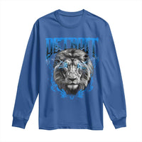 Lion Lovers Long Sleeve Shirt Detroit Fan Apparel