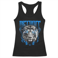 Lion Lovers Racerback Tank Top Detroit Fan Apparel