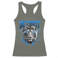 Lion Lovers Racerback Tank Top Detroit Fan Apparel