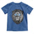 Lion Lovers Toddler T Shirt Wearing Glasses Retro Vintage Style Detroit Fan