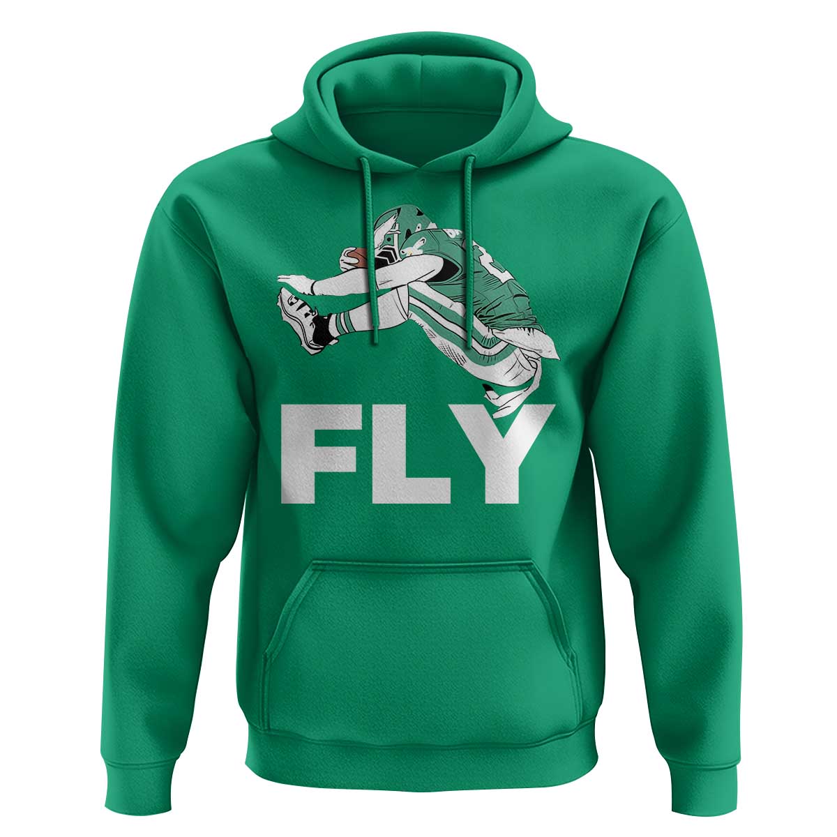 Philly Fan Hoodie Barkley Backwards Hurdle - Wonder Print Shop
