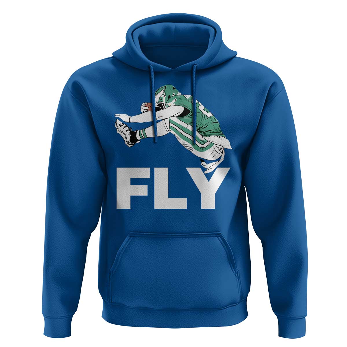 Philly Fan Hoodie Barkley Backwards Hurdle - Wonder Print Shop