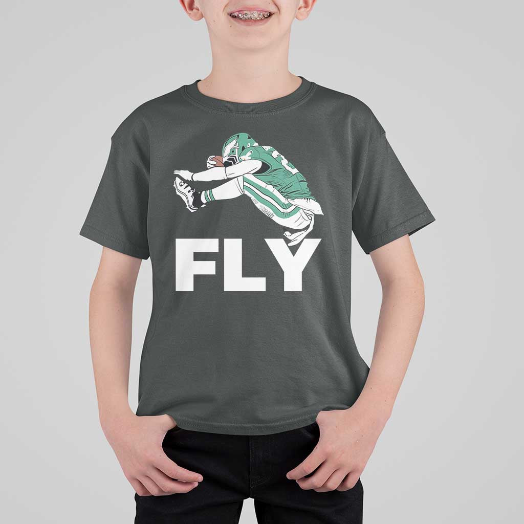 Philly Fan T Shirt For Kid Barkley Backwards Hurdle - Wonder Print Shop