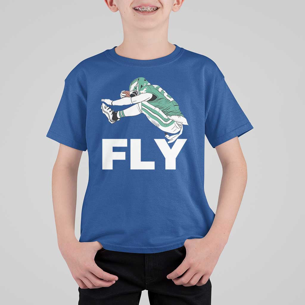 Philly Fan T Shirt For Kid Barkley Backwards Hurdle - Wonder Print Shop