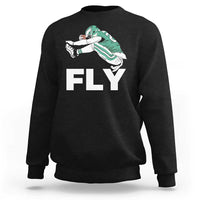 Philly Fan Sweatshirt Barkley Backwards Hurdle - Wonder Print Shop