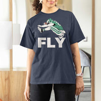 Philly Fan T Shirt For Women Barkley Backwards Hurdle - Wonder Print Shop