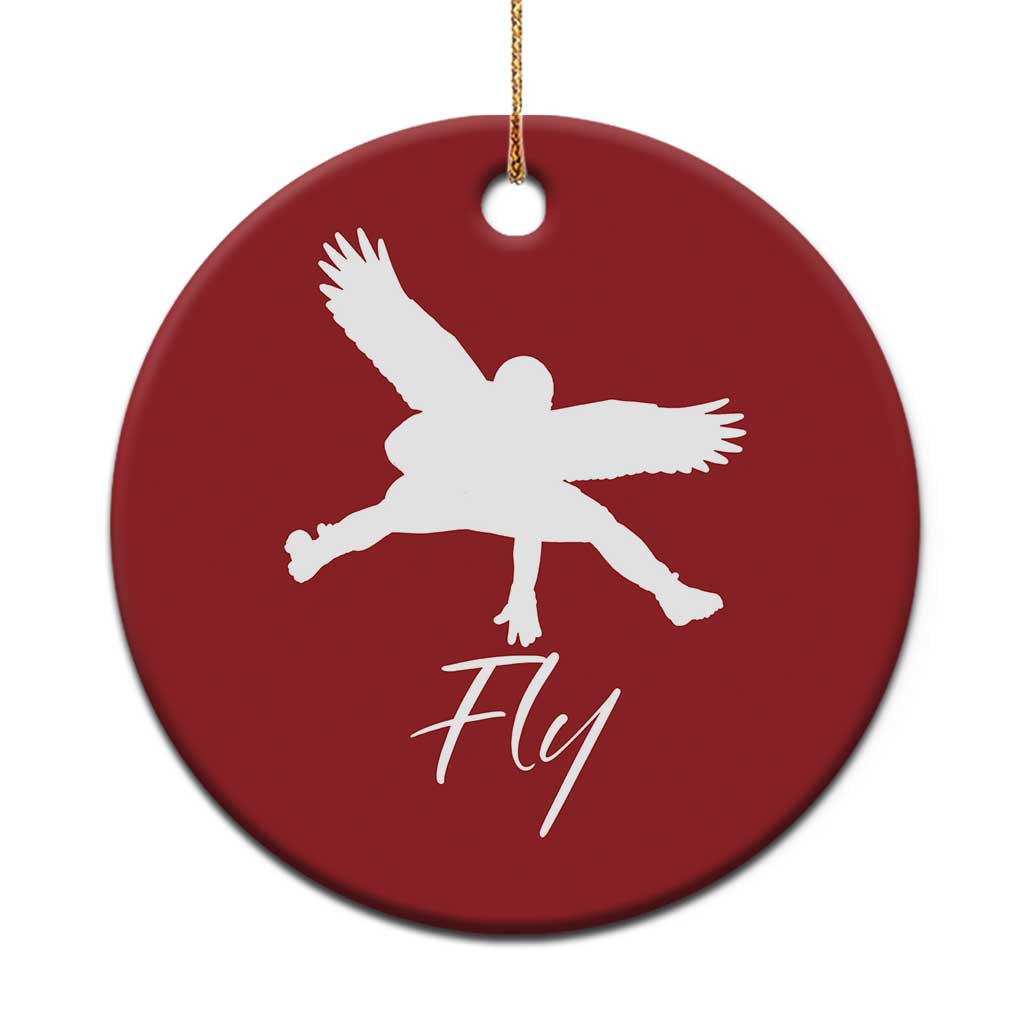 Eagles Fly Christmas Ornament Philadelphia Birds Spirit - Wonder Print Shop