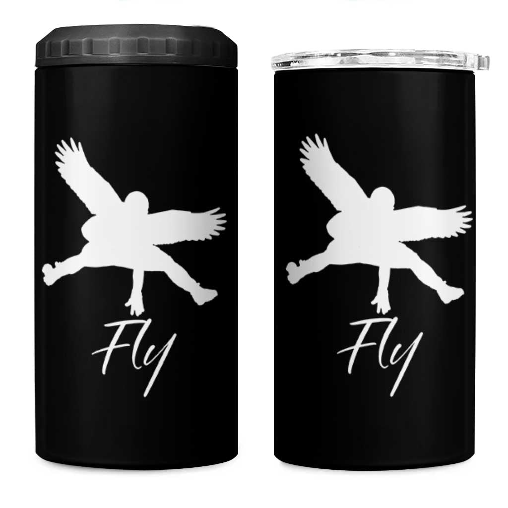 Eagles Fly 4 in 1 Can Cooler Tumbler Philadelphia Birds Spirit - Wonder Print Shop