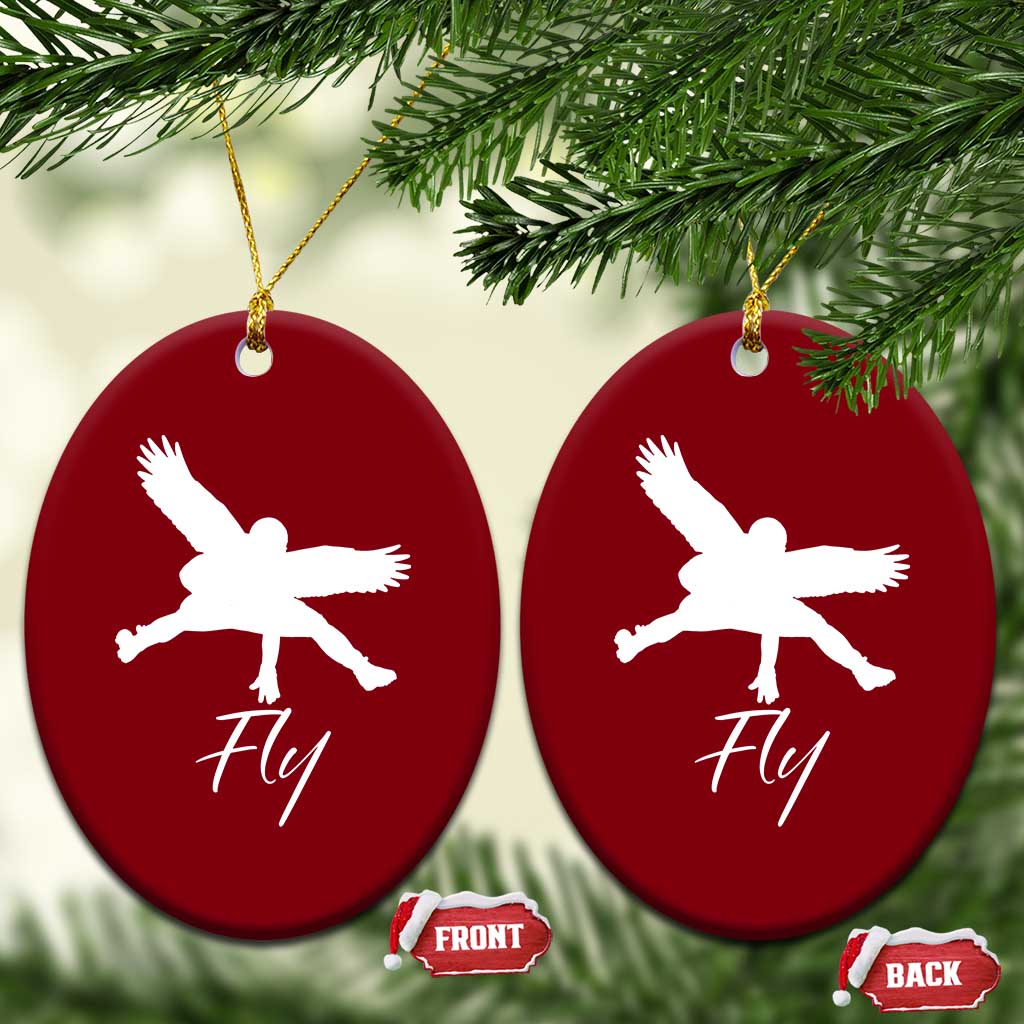 Eagles Fly Ceramic Ornament Philadelphia Birds Spirit - Wonder Print Shop