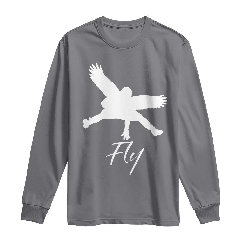 Eagles Fly Long Sleeve Shirt Philadelphia Birds Spirit - Wonder Print Shop