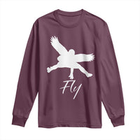 Eagles Fly Long Sleeve Shirt Philadelphia Birds Spirit - Wonder Print Shop