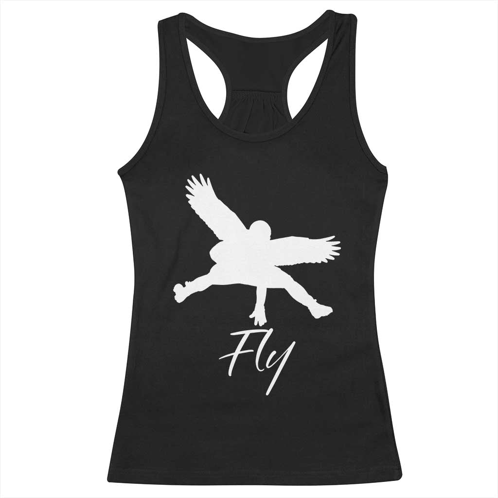 Eagles Fly Racerback Tank Top Philadelphia Birds Spirit - Wonder Print Shop