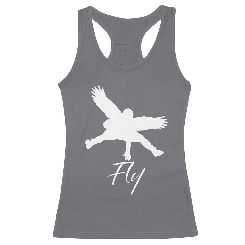 Eagles Fly Racerback Tank Top Philadelphia Birds Spirit - Wonder Print Shop