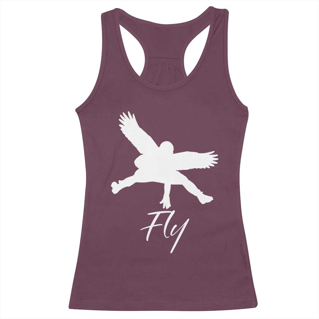 Eagles Fly Racerback Tank Top Philadelphia Birds Spirit - Wonder Print Shop