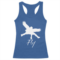 Eagles Fly Racerback Tank Top Philadelphia Birds Spirit - Wonder Print Shop