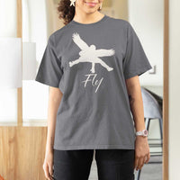 Eagles Fly T Shirt For Women Philadelphia Birds Spirit - Wonder Print Shop