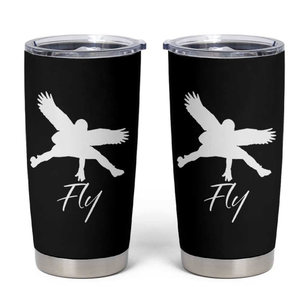 Eagles Fly Tumbler Cup Philadelphia Birds Spirit - Wonder Print Shop
