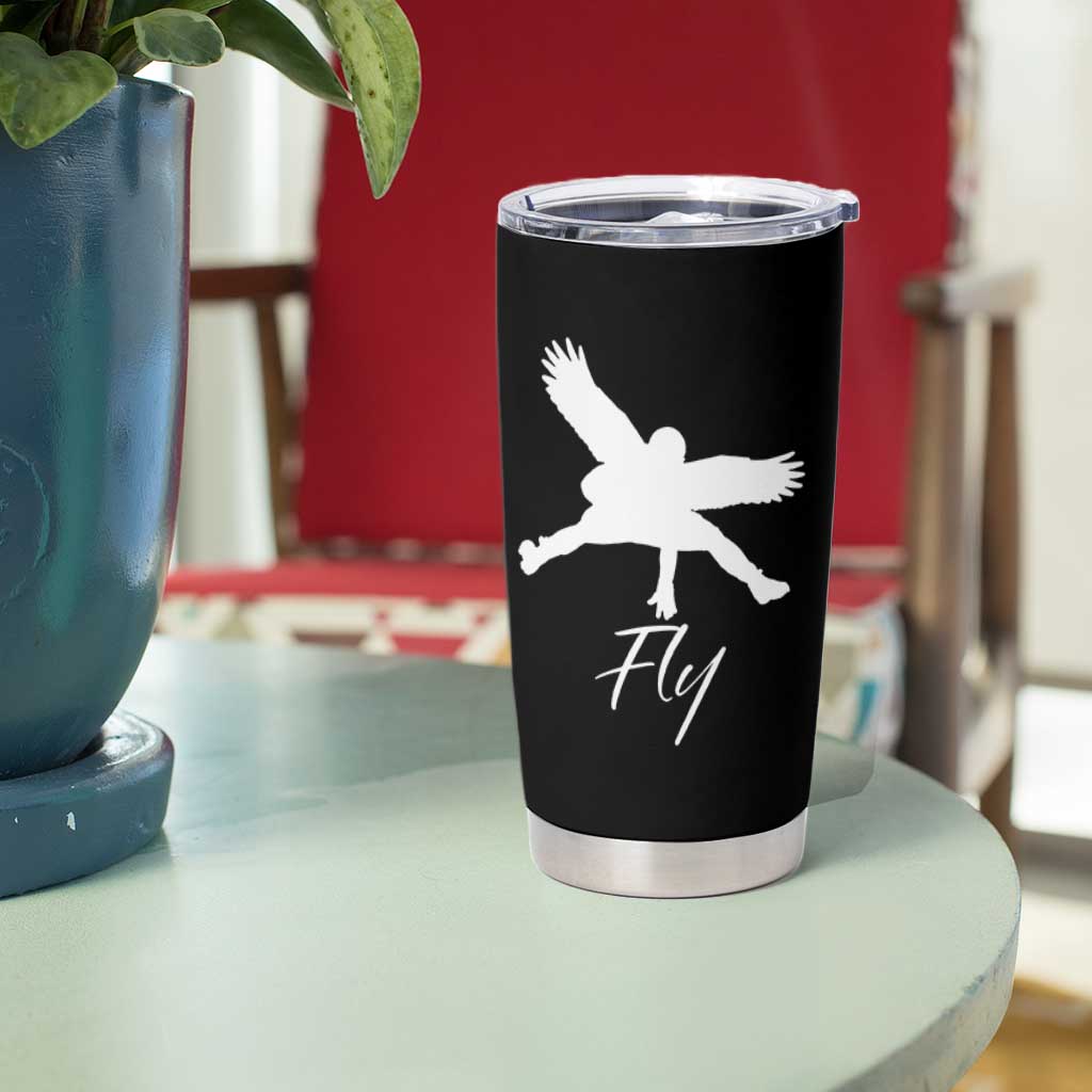 Eagles Fly Tumbler Cup Philadelphia Birds Spirit - Wonder Print Shop