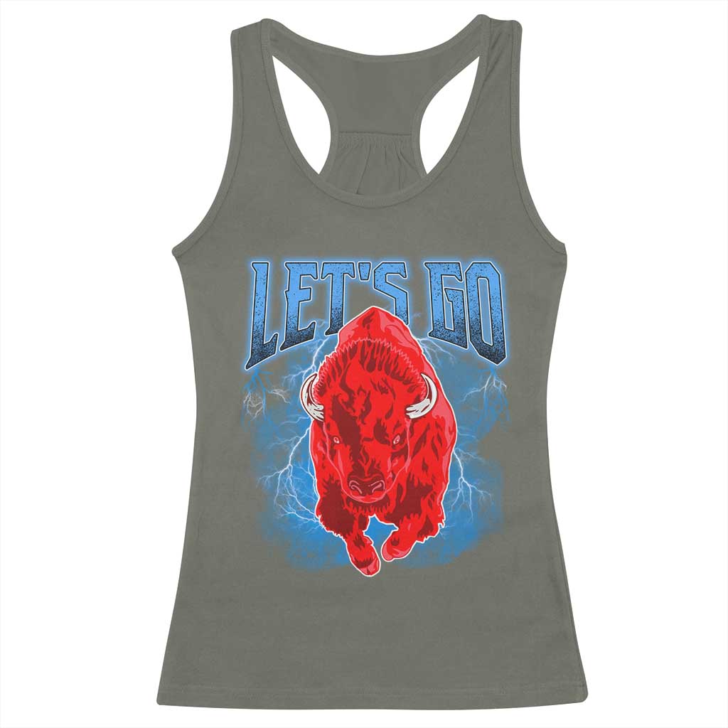 Let's Go Buffalo Racerback Tank Top Western New York WNY Pride Mafia Gift
