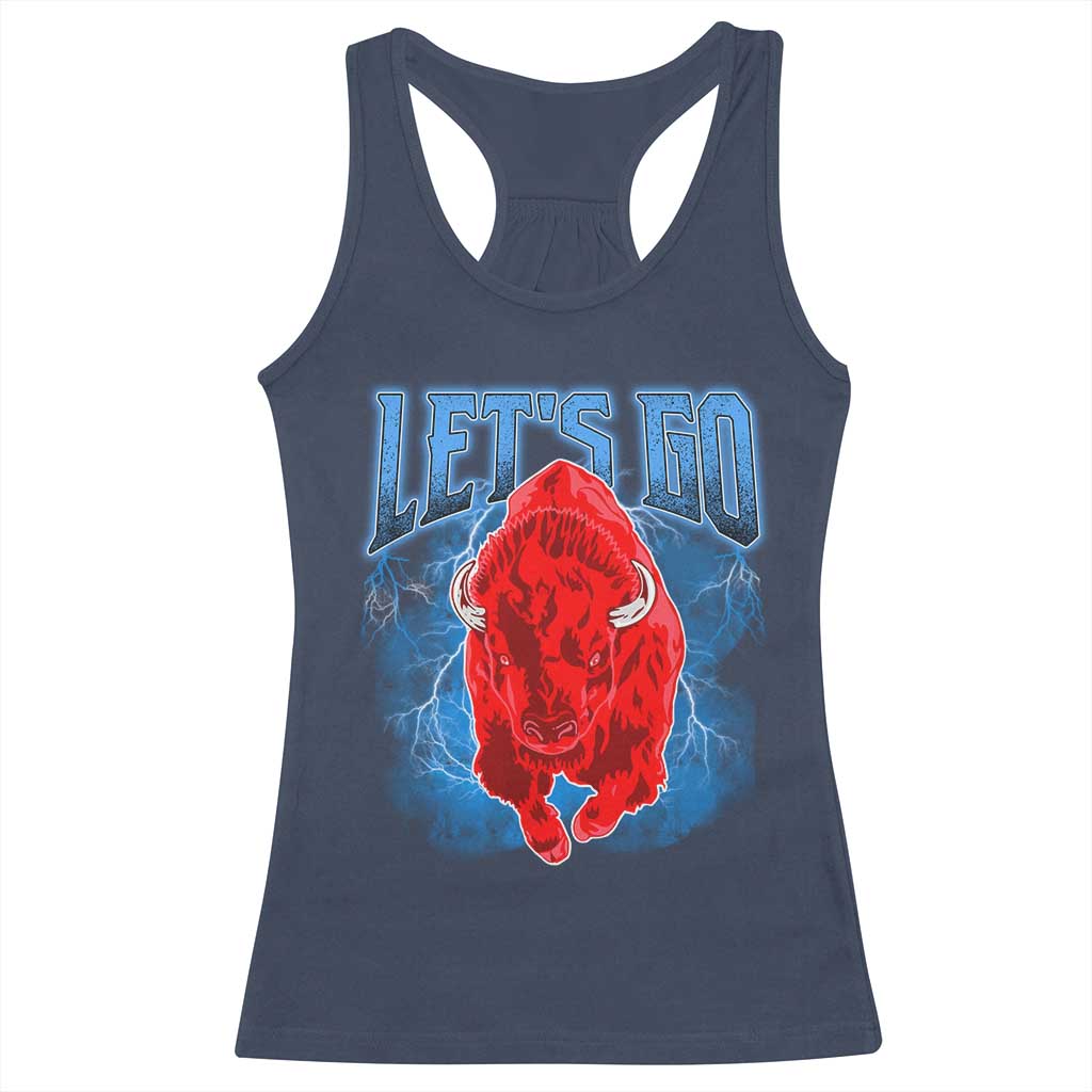 Let's Go Buffalo Racerback Tank Top Western New York WNY Pride Mafia Gift