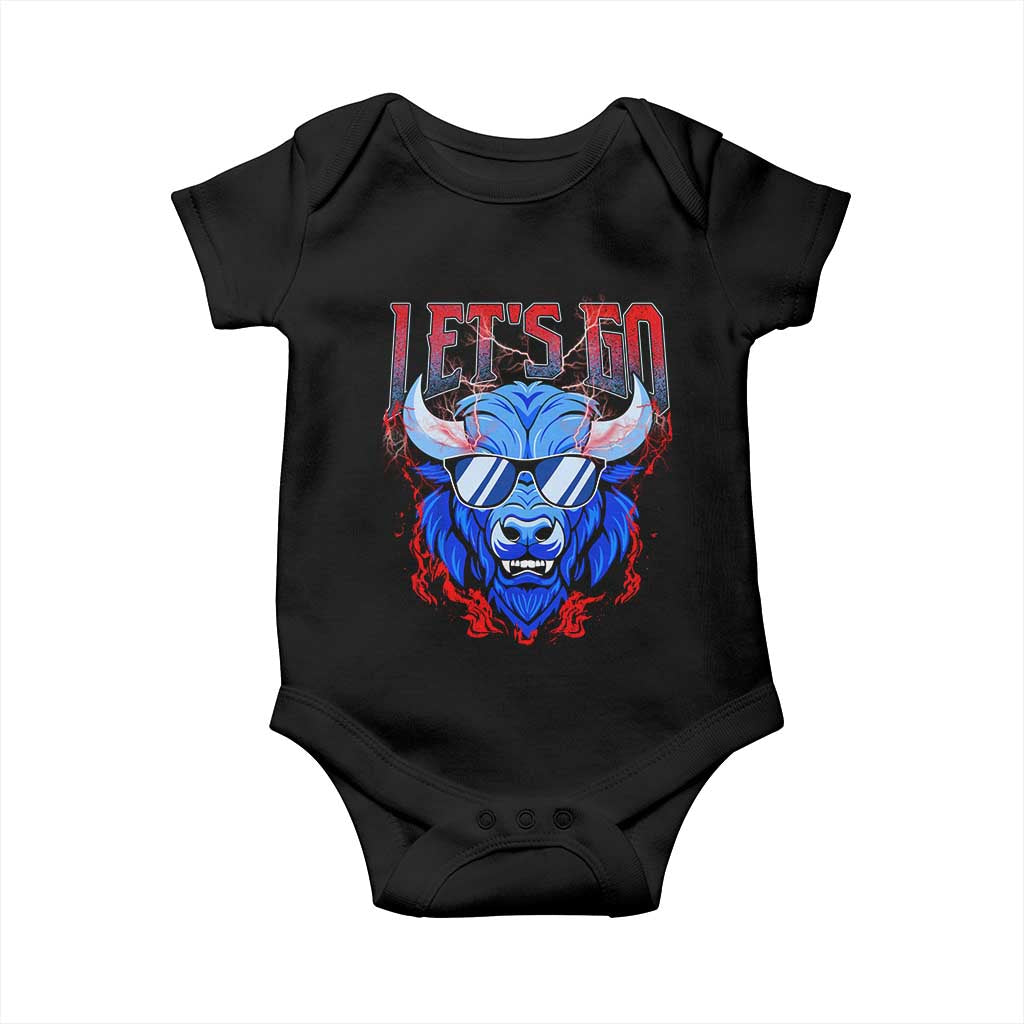 Let's Go Buffalo Baby Onesie Fan Apparel WNY Pride