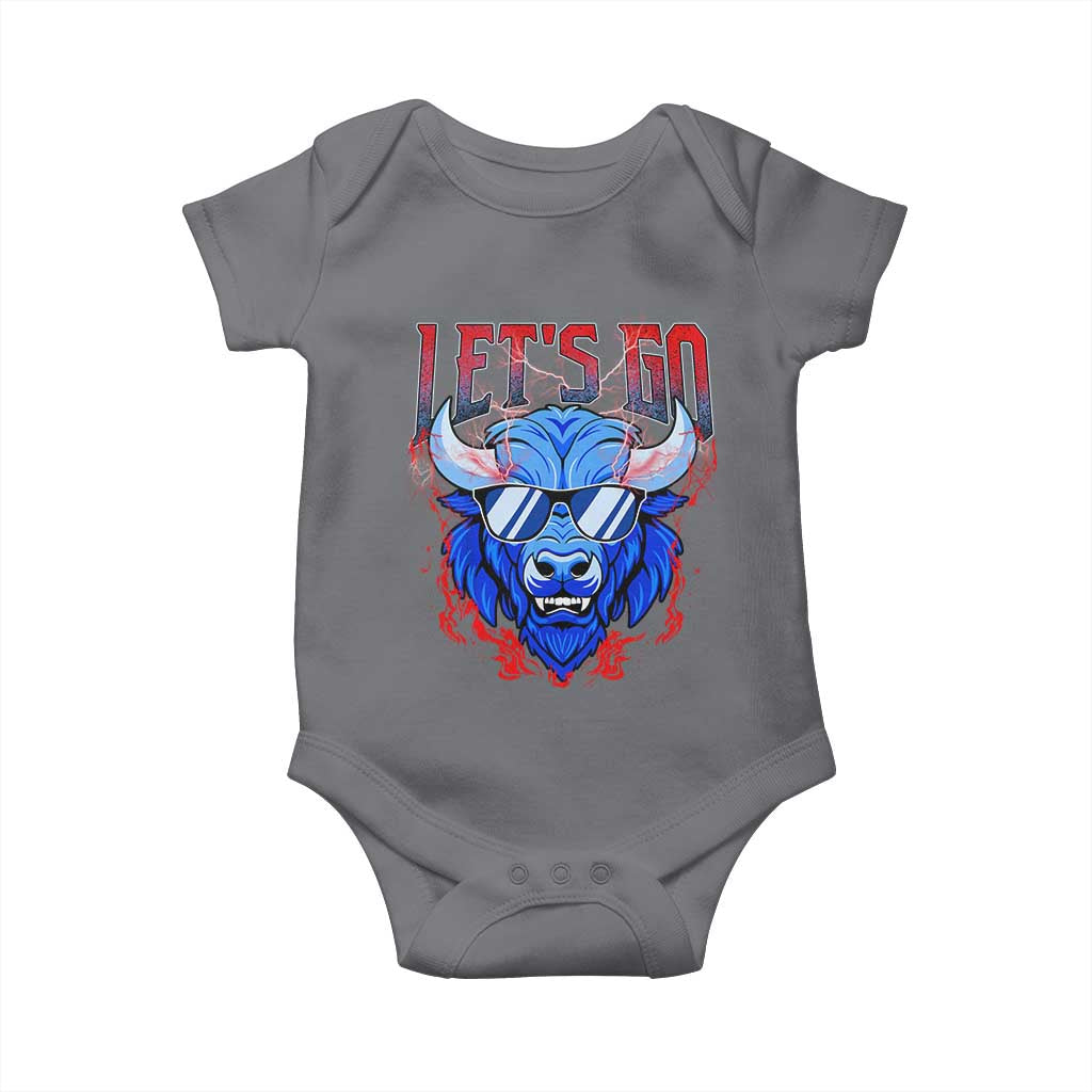 Let's Go Buffalo Baby Onesie Fan Apparel WNY Pride