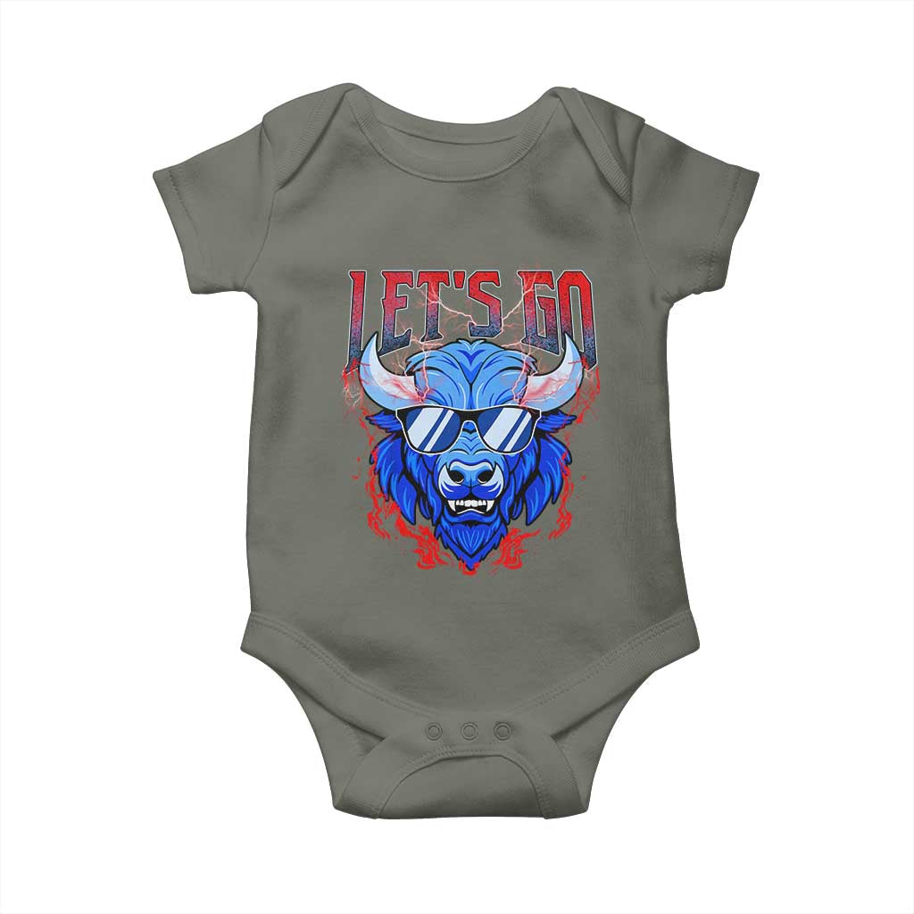 Let's Go Buffalo Baby Onesie Fan Apparel WNY Pride