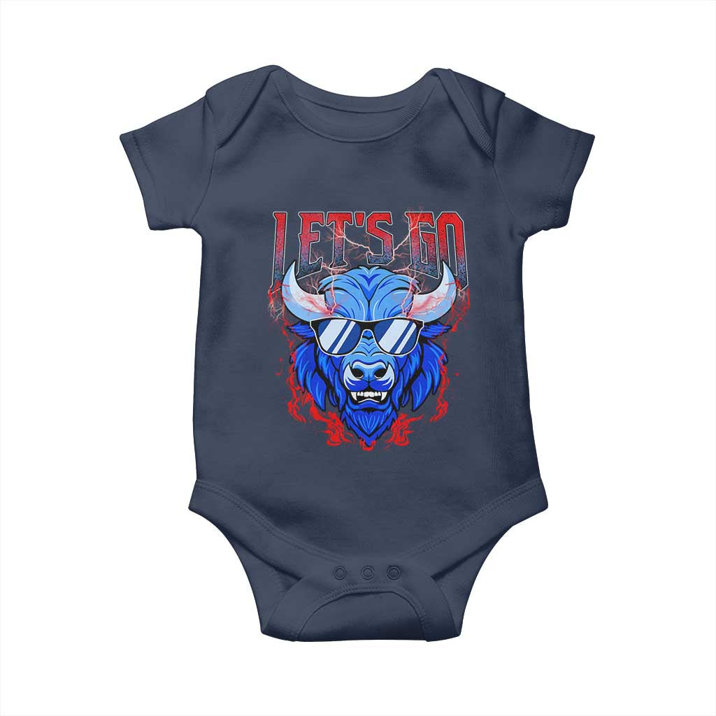 Let's Go Buffalo Baby Onesie Fan Apparel WNY Pride