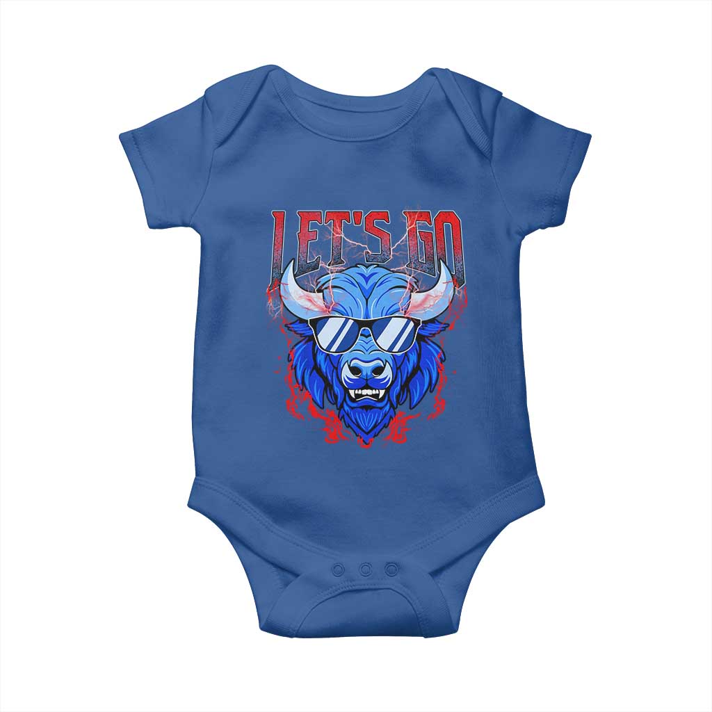 Let's Go Buffalo Baby Onesie Fan Apparel WNY Pride