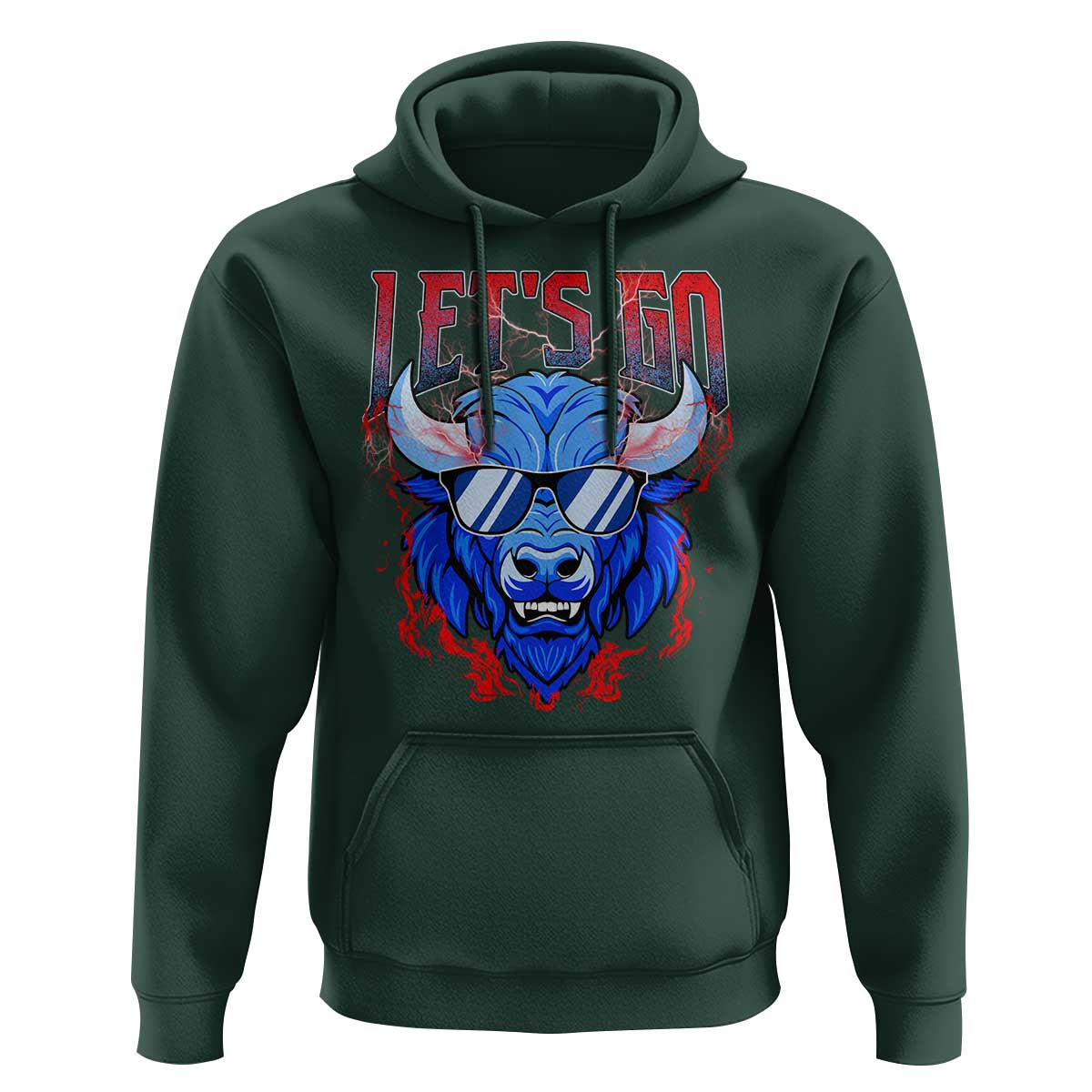 Let's Go Buffalo Hoodie Fan Apparel WNY Pride