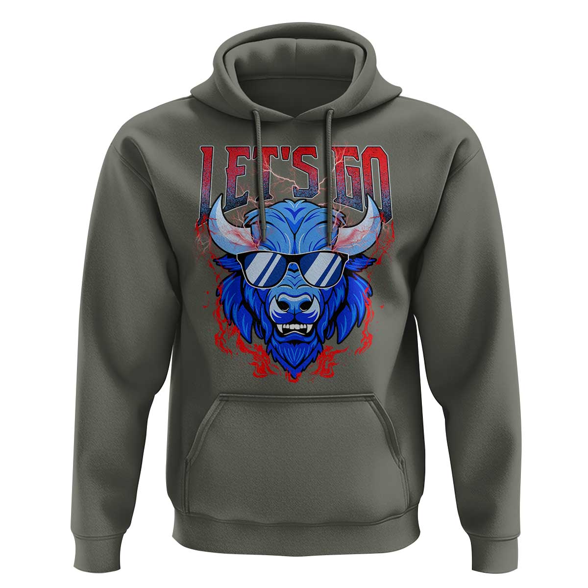 Let's Go Buffalo Hoodie Fan Apparel WNY Pride