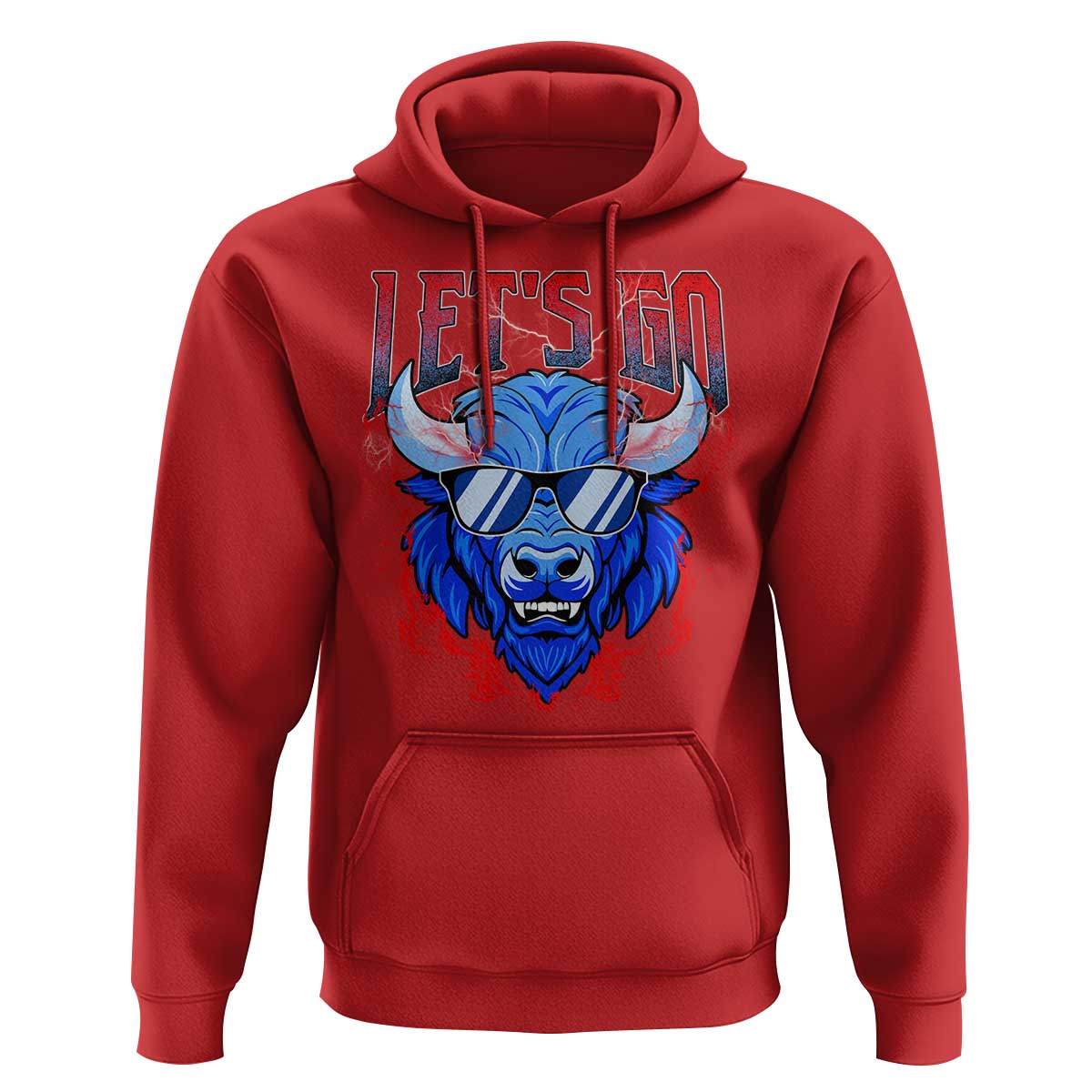 Let's Go Buffalo Hoodie Fan Apparel WNY Pride