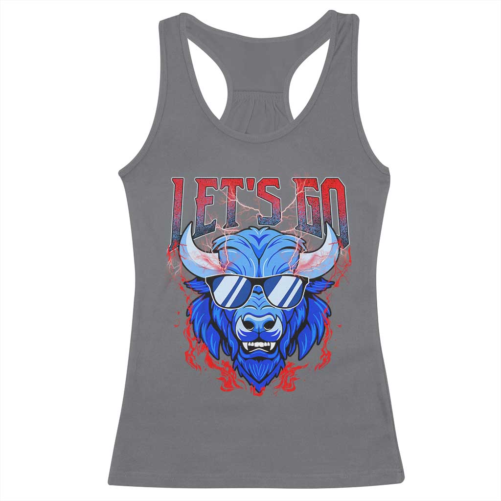 Let's Go Buffalo Racerback Tank Top Fan Apparel WNY Pride