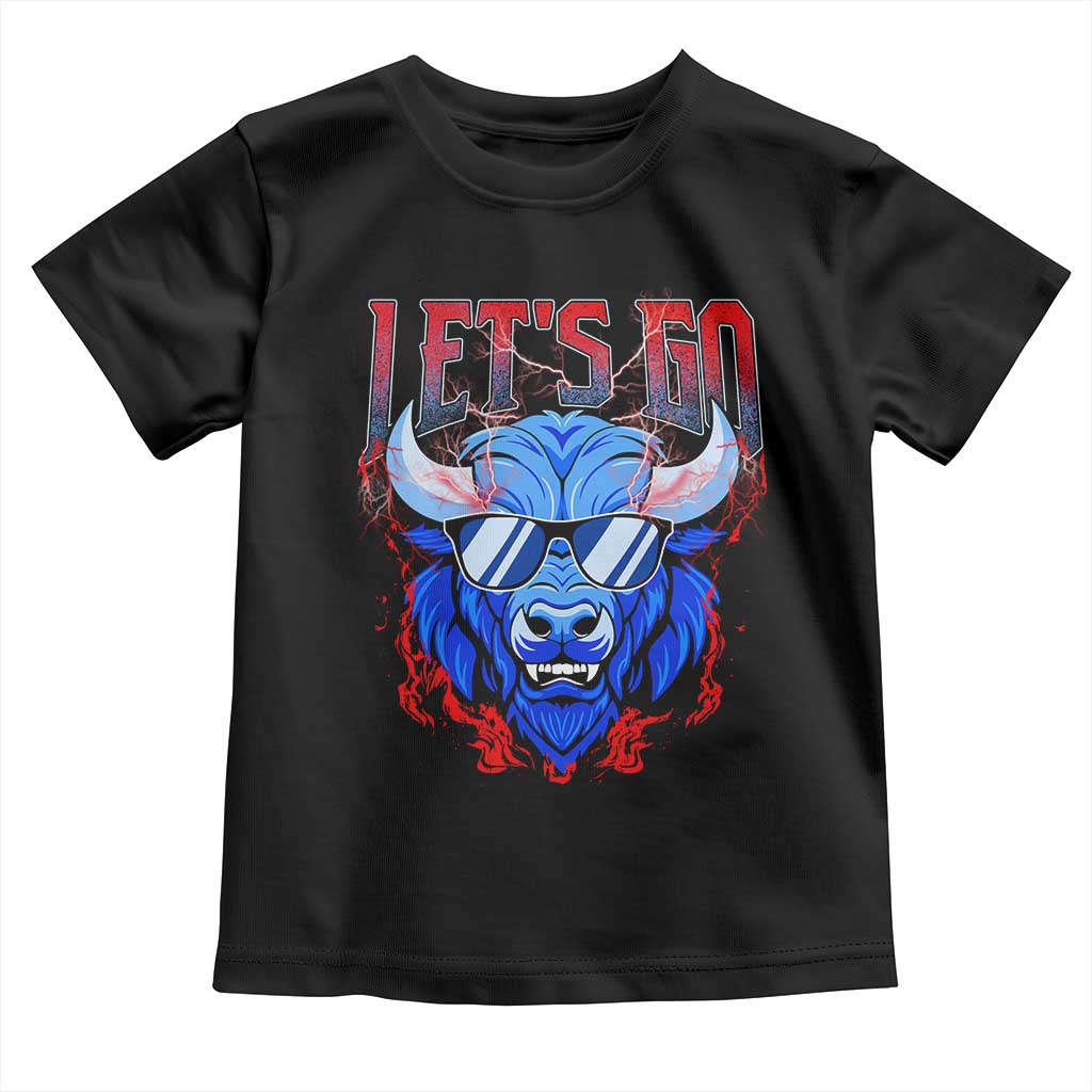 Let's Go Buffalo Toddler T Shirt Fan Apparel WNY Pride
