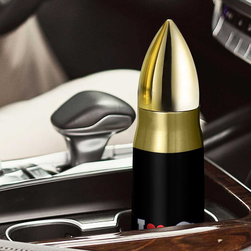 Vintage Buffalo Bullet Tumbler American I Love Bison - Wonder Print Shop