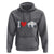 Vintage Buffalo Hoodie American I Love Bison - Wonder Print Shop