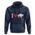 Vintage Buffalo Hoodie American I Love Bison - Wonder Print Shop