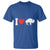 Vintage Buffalo T Shirt American I Love Bison - Wonder Print Shop