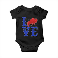 Let's Go Buffalo Baby Onesie WNY Pride Mafia Gift Wild American Bison Lovers