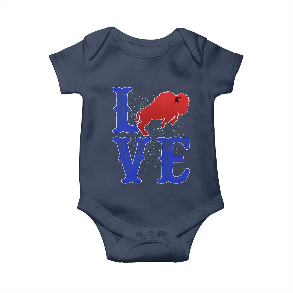 Let's Go Buffalo Baby Onesie WNY Pride Mafia Gift Wild American Bison Lovers